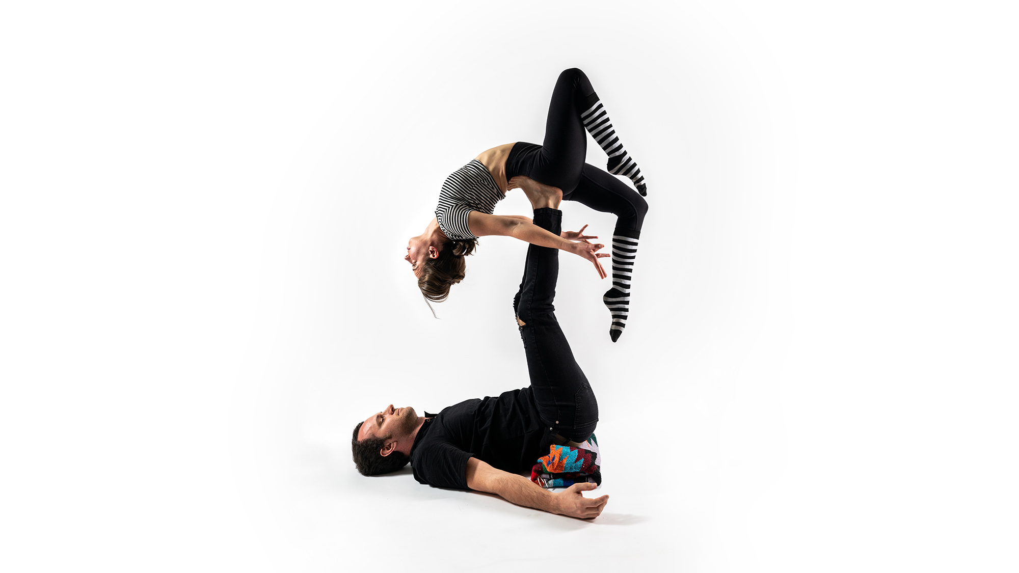 Acro Foundations with Emily & Andrew, April 7, 2:00-4:00pm