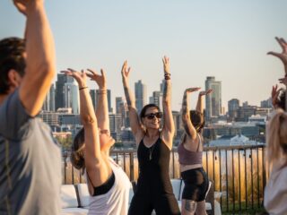 Flow & Roll w/ Datza Tamane & Tiffany Lodes- Sunset Rooftop Session